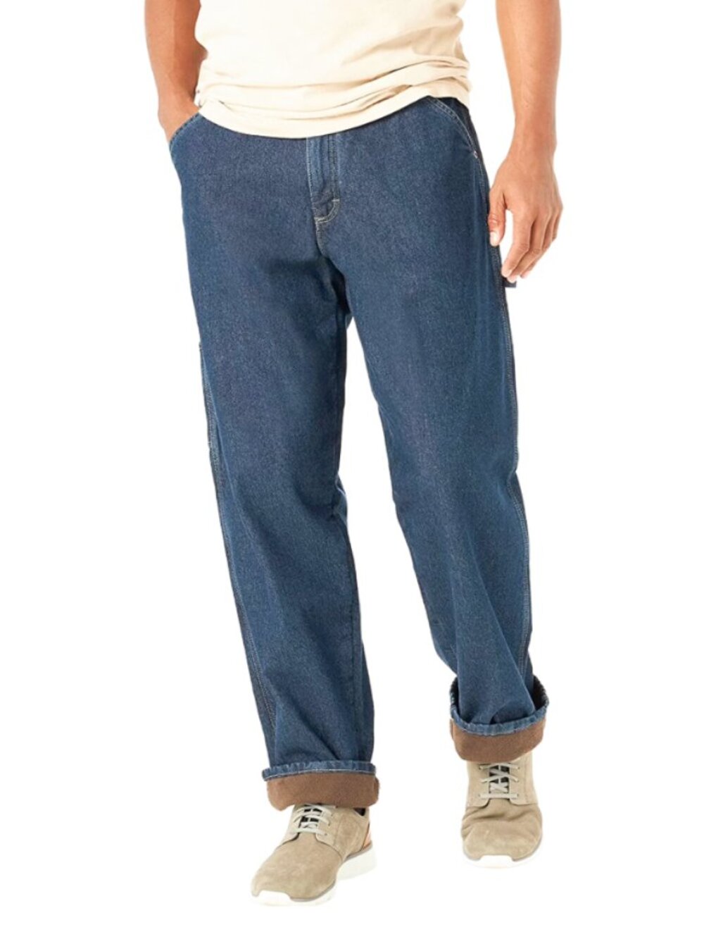 Wrangler Fleece-Lined Carpenter Jeans